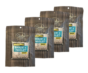 All-Natural Beef Biltong Jerky - Garlic