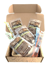 Load image into Gallery viewer, Exotic Jerky Snacks Gift Box
